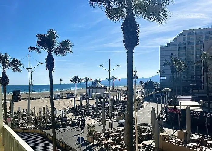 Appartement 20 Mts Plage, Pl Mediterranee, Vue Mer Parking