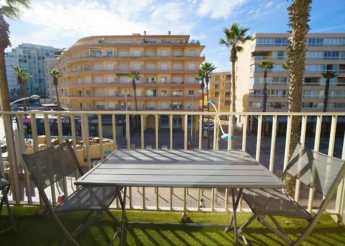 Appartement 20 Mts Plage, Pl Mediterranee, Vue Mer Parking